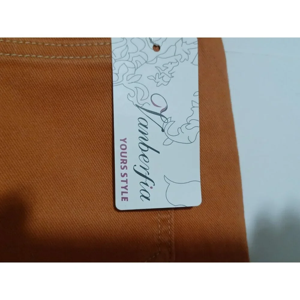 vamberfia Patchwork Stretch Size Large  32X29 jeans - Picture 5 of 7